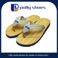 Mens Thong Slipper Beleg auf Schuh Plain Beach Pool Gym